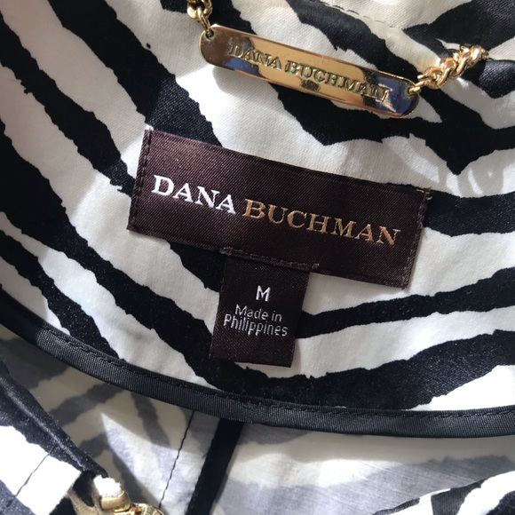 Dana Buchman zebra print  jacket size M - Picture 2 of 3